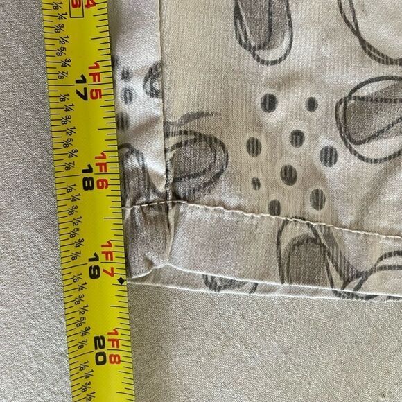 Glory Milano Floral Cropped Pants Made in Italy Size Medium - Picture 7 of 9